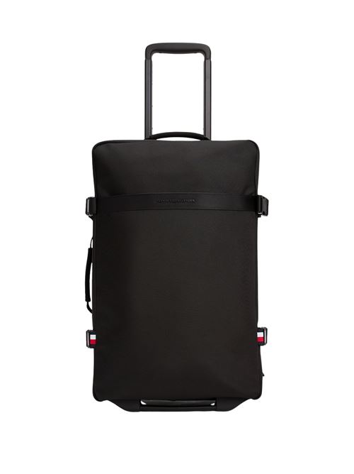 Trolley nero in nylon Tommy Hilfiger | AM0AM13474BDS